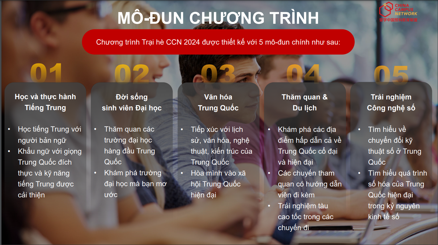 trại hè trung quốc 2024 